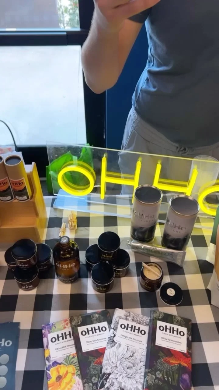 A partner product display.