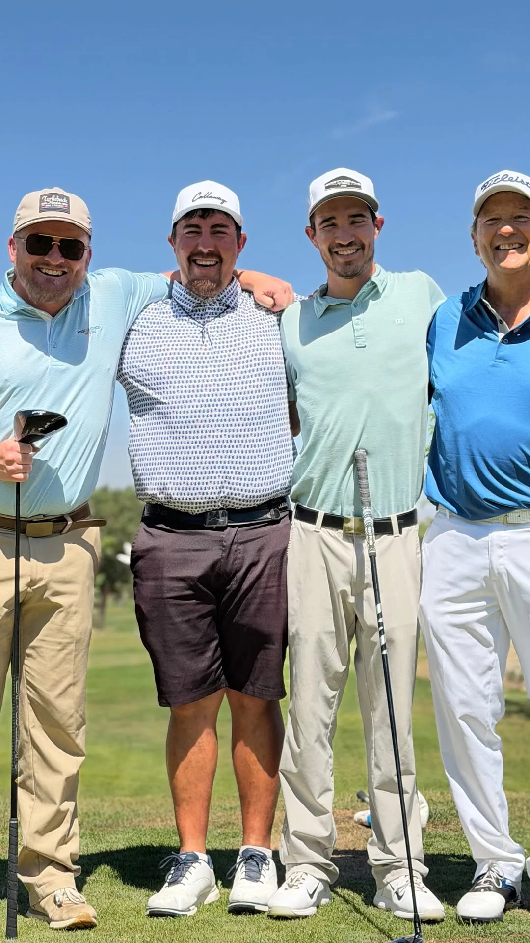 Two teams on the course at the 2026 SCPGA Pro-Pro Championship.